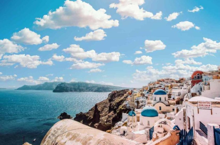 Santorini.