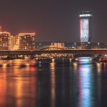 Noćni pogled na Beograd